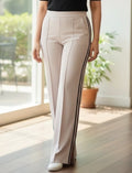 Off-White Plated Wide Leg Trouser