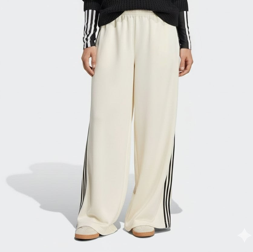 Adidas Originals Adicolor Satin Wide Leg Track Pants