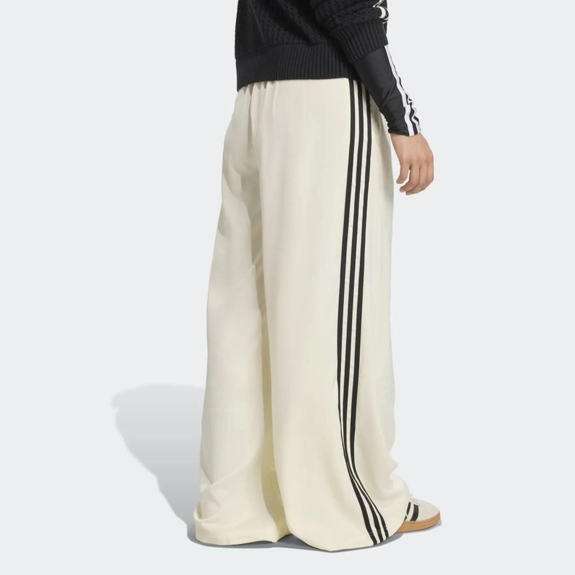 Adidas Originals Adicolor Satin Wide Leg Track Pants
